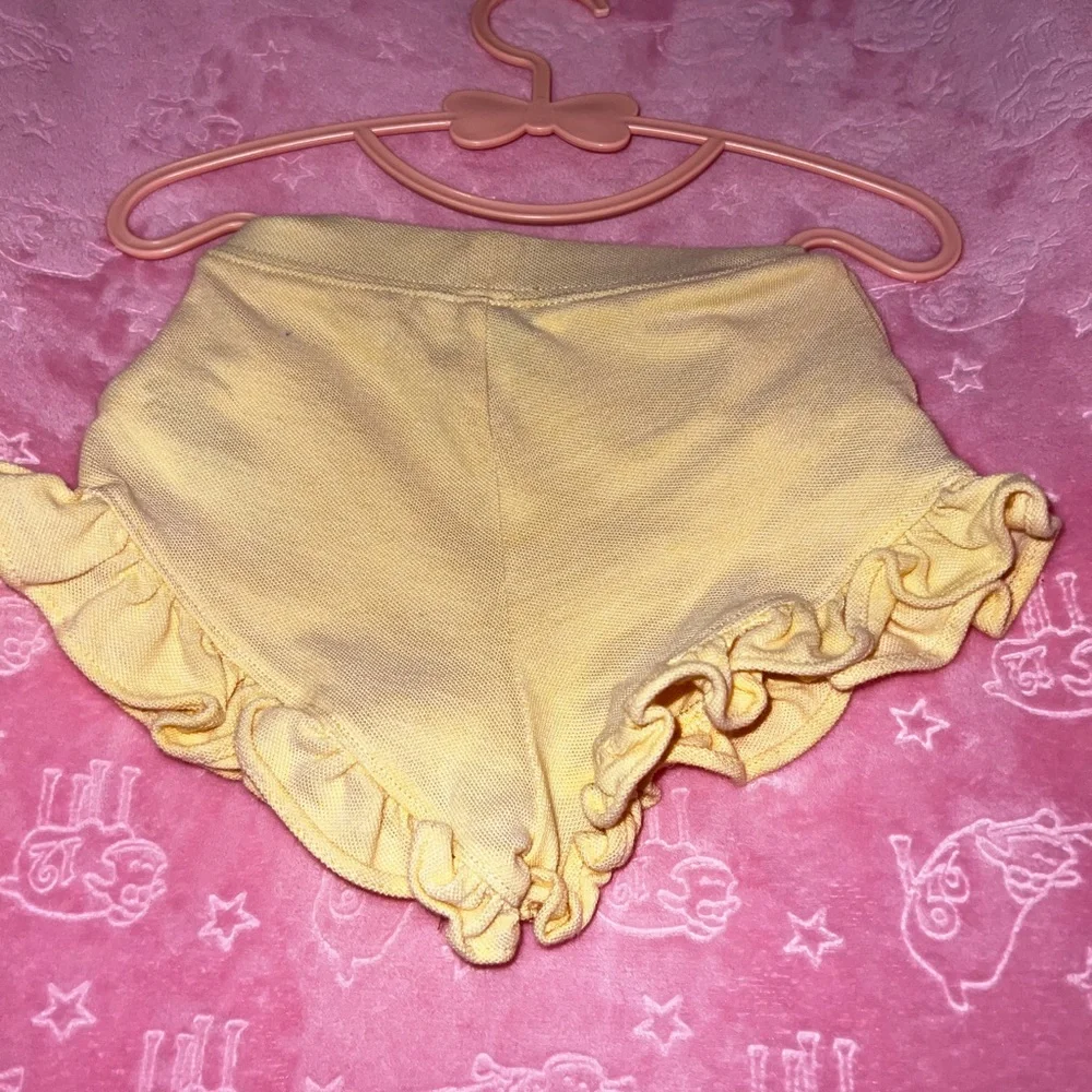 Polo Ruffled Mesh Short - Picture 2 of 2